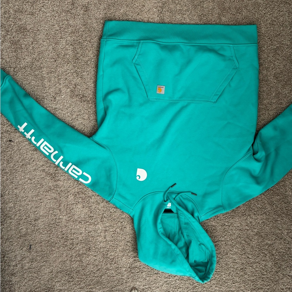 Carhartt  Teal Hoodie